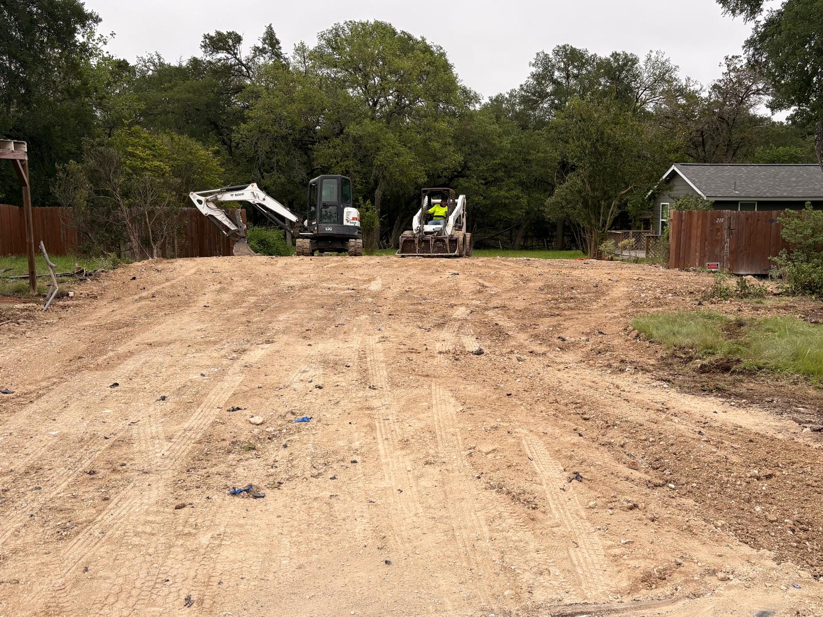 land clearing and site preparation